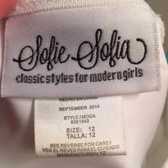 First holy communion/flower girl dress and veil 12 - Picture 5 of 8